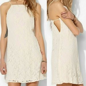 Pins & Needles Floral Lace Crochet Dress Nighty L